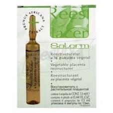 Salerm Ampoules Placenta Vegetal Ампулы с растительной плацентой, 4х13 мл