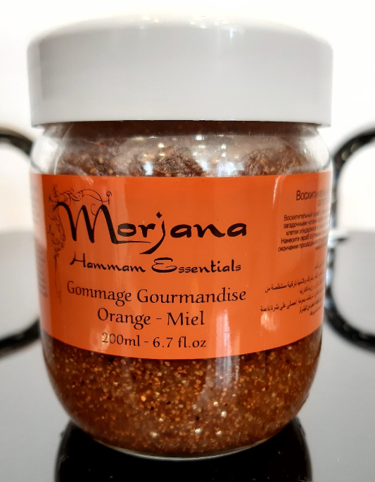 Morjana Hammam Essentials Scrub-Honey Orange Скраб с медом и апельсином Эконом-упаковка 200 мл 