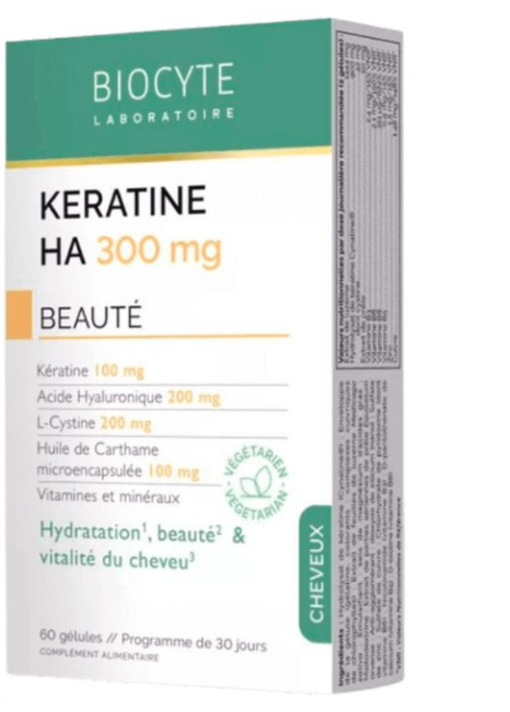 Biocyte Keratine HA 300 Жизненная сила для женских волос 60 капсул
