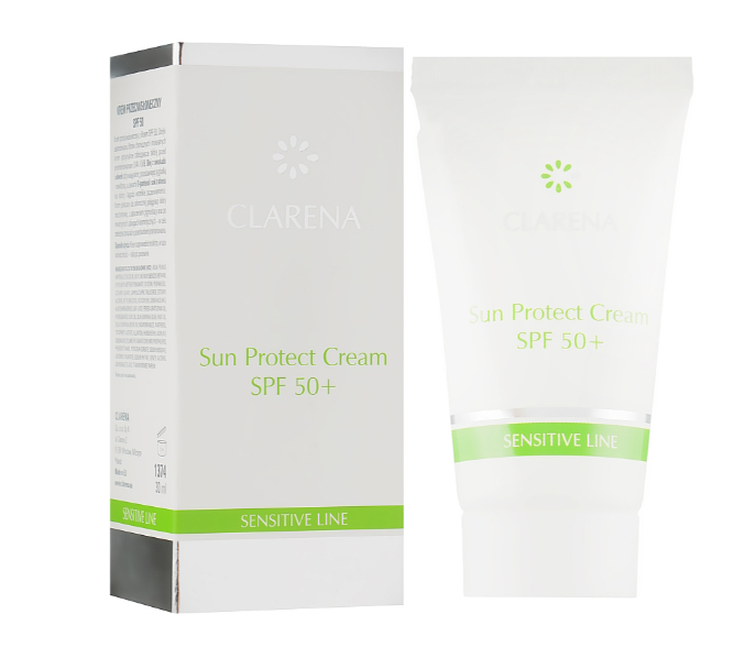 Clarena Sun Protect Cream 50+ Максимальная защита от солнца SPF 50 30 мл