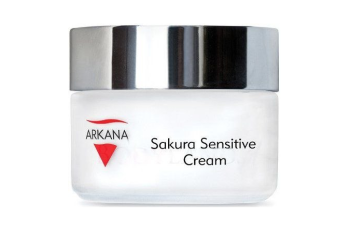 Arkana Sakura Sensitive Cream Дневной крем для чувствительной кожи склонной к куперозу 50 мл