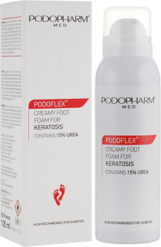 Podopharm PODOFLEX Крем пена для стоп против гиперкератоза 125 мл