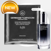 Germaine de Capuccini Набір TE SRNS (81906) Сироватка-бустер, що регенерує, для обличчя 50 мл 81709 + Регенеруюча маска для обличчя, 2 шт 81710