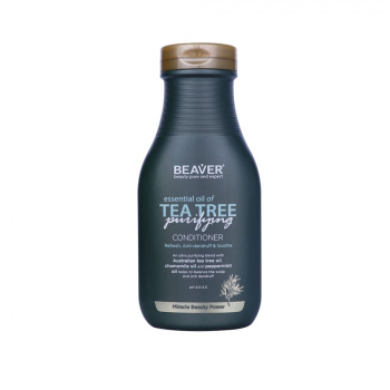 Beaver Essential Oil of Tea Tree Conditioner Укрепляющий кондиционер для волос с маслом чайного дерева   