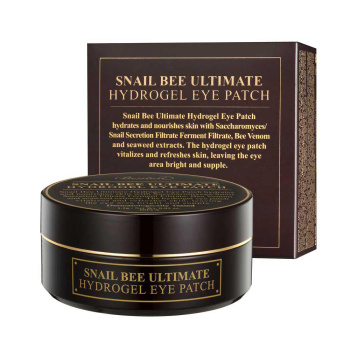 Benton Snail Bee Ultimate Hydrogel Eye Patch Гидрогелевые патчи с ферментированным муцином улитки и пчелиным ядом 60 шт