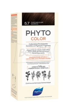 Phyto Фитоколор 5.7 светлый шатен каштановый
