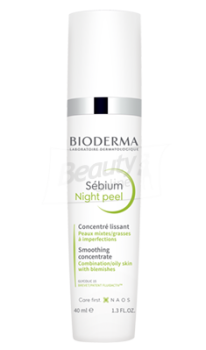 Bioderma Night Peel Ночной пилинг для жирной и комбинированной кожи 40 мл