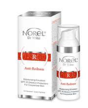 Norel Anti-Redness Moisturizing Emulsion For Couperose Skin SPF20 Легкий увлажняющий крем для всех типов кожи с куперозом и розацеа 50 мл