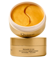 Qiriness Regard d'Or Anti-aging Radiance Eye Patches Золотые гидрогелевые патчи для контура глаз