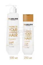 Luxliss Keratin Smoothing Daily Shampoo Ежедневный разглаживающий шампунь с кератином