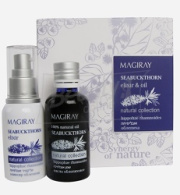 Magiray Oil-Seabuckthorn Elixir And Oil Натуральный масляный и водный экстракт ягод Облепихи 50/60 мл
