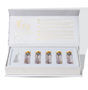 KRX Aesthetics HYDRO STEM CELL MESO BOOSTER AMPOULE Гелевый бустер-концентрат со ств. клетками 6-ти ботаникал экстрактов и Гиалуроновой кислотой для глубокого увлажнения всех типов кожи 5 ампул х 5 мл