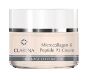 Clarena Microcollagen & Peptide P3 Cream Эксклюзивный микроколлагеновый крем с мультипептидами 50 мл