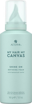 Alterna Canvas Shine On Defining Foam Пенка для придания волосам гладкости и блеска с экстрактом растительной икры 145 г