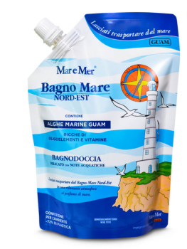 Guam Соль-гель c водорослями для душа 500 мл