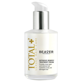 Beaver Intensive Remedy Treatment Cream Несмываемый крем-эликсир Total7 от всех проблем с волосами 115 мл