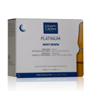 Martiderm Platinum Night Renew Концентрированная сыворотка Ночное восстановление эффект мягкого пилинга