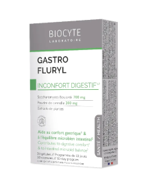Biocyte Gastrofluryl Нормалізація балансу мікробіоти ШКТ 30 капсул Biocyte Gastrofluryl Нормалізація балансу мікробіоти ШКТ 30 капсул