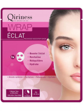 Qiriness Wrap coup D'eclat Radiance booster mask Интенсивно регенерирующая и оживляющая тканевая маска 30 г