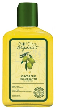 CHI Olive Organics Olive & Silk Hair and Body Oil Шелковое масло с оливой для волос и тела