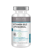 Biocyte Vitamine B12 Liposomal Допомагає знизити втому та підтримує імунну систему 30 капсул