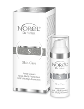 Norel Skin Care Face Cream UV Protection SPF50 Сонцезахисний крем з високим ступенем захисту SPF50 50 мл