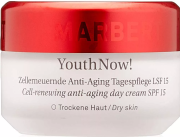 Marbert YouthNow! Cell-Renewing Anti-Aging Day SPF 15 денний крем, Що Омолоджує, для сухої шкіри 50 мл