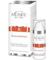 Norel Rejuvenating night cream with 0,3% Pure Retinol Омолаживающий ночной крем из 0,3% чистого ретинола 50 мл