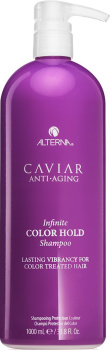 Alterna Caviar Infinite Color Hold Shampoo Безсульфатный шампунь для красоты окрашенных волос с экстрактом черной икры 1000 мл