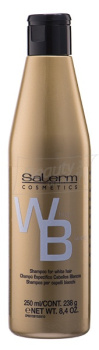 Salerm Champu Cabellos Blancos Шампунь для нейтралізації жовтизни, 250 мл