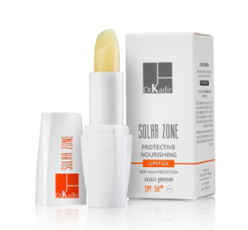 Dr. Kadir Solar Zone Protective Nourishing Lipstick SPF50+ Солнцезащитная увлажняющая помада Соляр Зон SPF50+ 4,5 мл