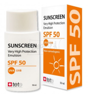 TETe Cosmeceutical Sunscreen SPF50 Солнцезащитный флюид SPF50 50 мл