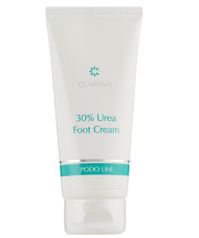 Clarena 30% Urea Foot Cream Глубоко увлажняющий крем с 30 % мочевиной для сухой кожи стоп 100 мл