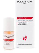 Podopharm PODOFLEX® Bitter Лак для нігтів проти обгризання кутикули та нігтьових пластин 9 мл