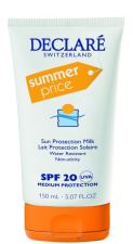 Declare Anti-Wrinkle Sun Protection Milk SPF 20 Сонцезащитное молочко против старения кожи с SPF 20 200 мл