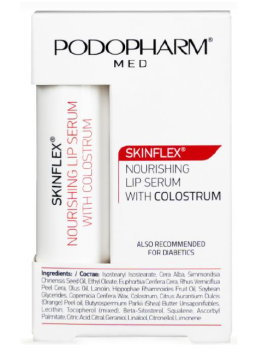  Podopharm SKINFLEX® Питательная сыворотка для губ с молозивом 4,9 г