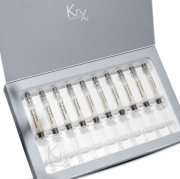 KRX Aesthetics THREAD FILL AMPOULE Коллагеновые нано-нити в шприцах-дозаторах для без инъекционного тредлифтинга и локального применения на зоны глубоких морщин 10 штук по 2 мл