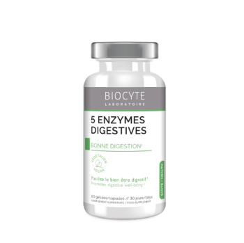 Biocyte 5 Enzymes Поліпшення травлення 60 капсул