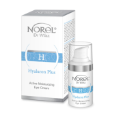 Norel Hyaluron Plus Active Moisturizing Eye Cream Активный увлажняющий крем для периорбитальной зоны с гиалуроновой кислотой 15 мл