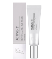 KRX Aesthetics ACTIVE-31 EYE CREAM Супер-активный крем для век с 31-м анти-эйдж ингредиентом для борьбы с морщинами, мешками и темными кругами вокруг глаз 15 г