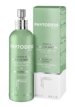 Phytodess Спрей с маслом Мафуры питание и придание формы кудрявым волосам, 250 мл
