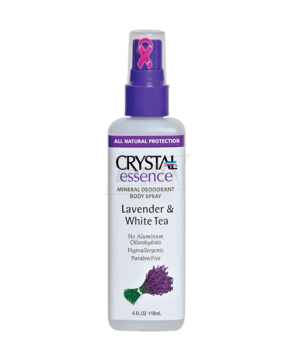 Crystal Essence  Lavender & White Tea Spray Кристалл Дезодорант-спрей "Лаванда и белый чай" 118 мл