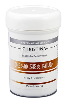 Christina Sea Herbal Beauty Dead Sea Mud Mask - Грязевая маска для жирной кожи 250 мл