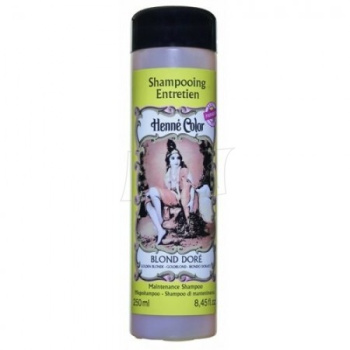 Henne Color Шампунь для волос укрепляющий "Золотистый блондин" 250 мл
