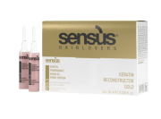 Sens.us Tools Keratin Reconstructor Gold Кератиновые ампулы для реконструкции волос 12х10 мл