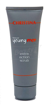 Christina Forever Young Extra Action Scrub Скраб для мужчин 75 мл