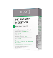  Biocyte Microbiote Digestion Сприяє засвоєнню поживних речовин та мінералів, синтезу вітамінів 20 капсул