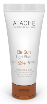 ATACHE BE SUN LIGHT FLUID SPF50+ Омолаживающий солнцезащитный легкий флюид для всех типов кожи SPF50+ 50 мл