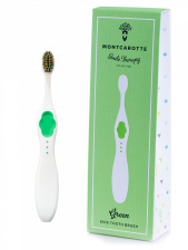 Montcarotte Green Kids Tooth Brush Smile Therapy Collection Soft 0,15 mm 1 pc Детская Зубная щетка Зеленая Soft 0,15 мм 1 шт