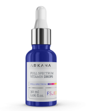  Arkana Full Spectrum Vitamin Drops Омолоджуючі краплі для обличчя з вітаміном D3 30 мл